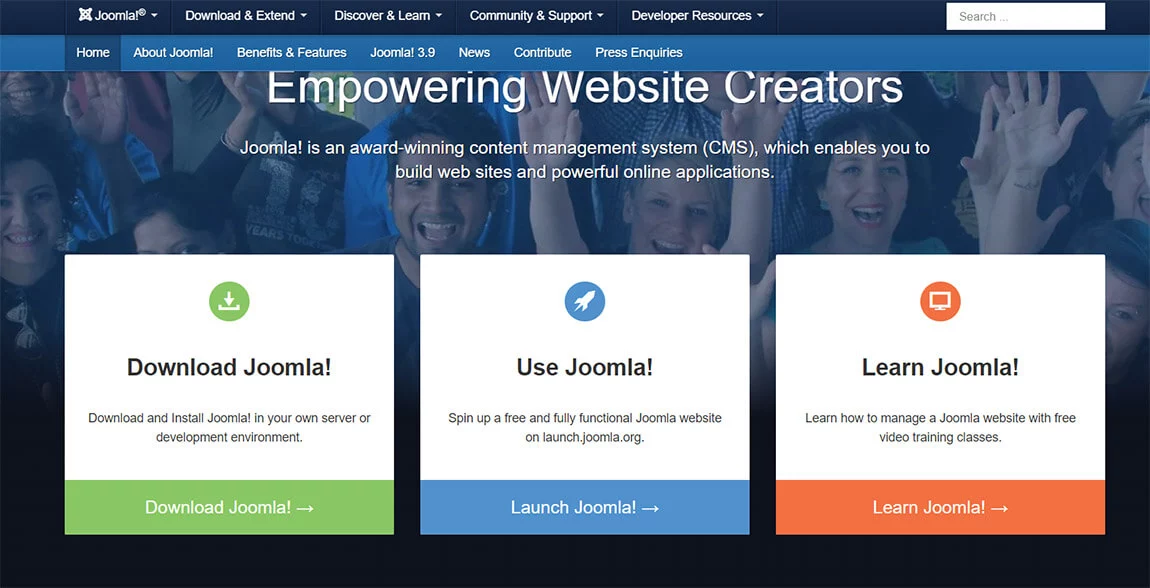 Joomla Is The Most Widely Used CMS