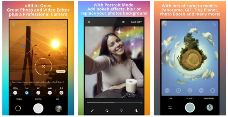 Pixtica Camera App for Android