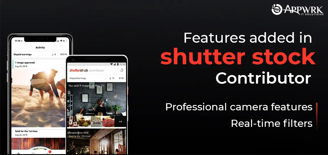 Top Features of Shutterstock Contributor Android Camera App