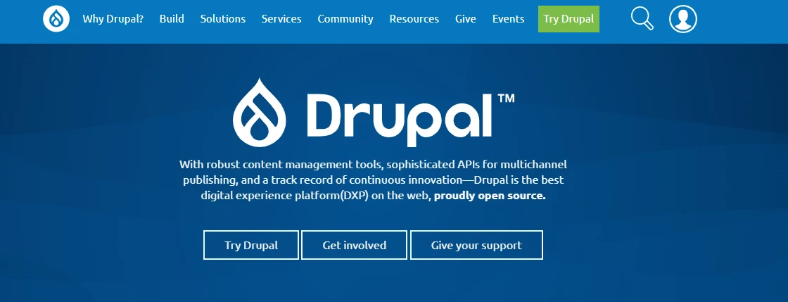 Drupal Web Content Management