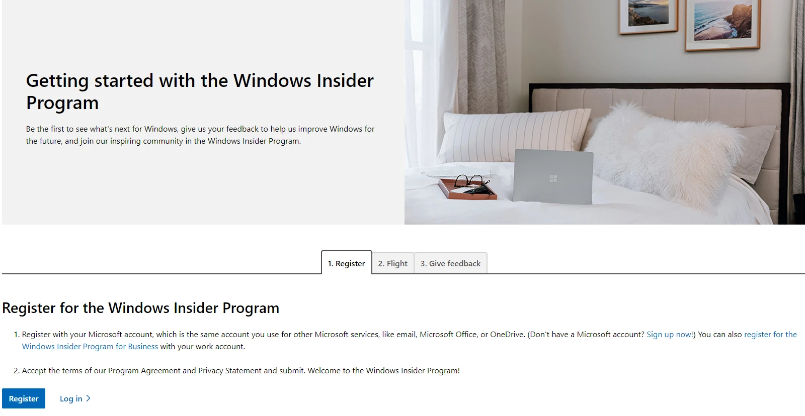 Getting started with the Windows Insider Program