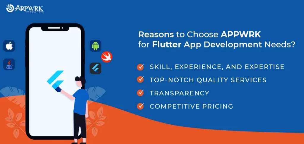 Reasons to Choose APPWRK as Your Flutter App Development Company in the USA
