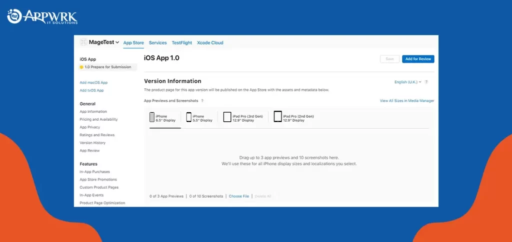 Upload App Store Screenshots and Previews for Your App