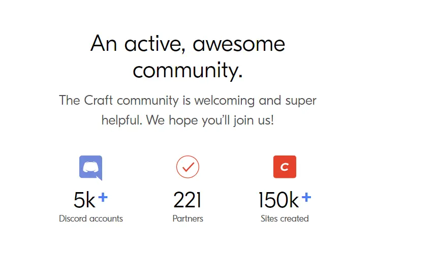 Craft Community - Discord Accounts, Partners and Site Created