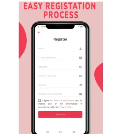 Signup Features of the Doctor Appointment Mobile App
