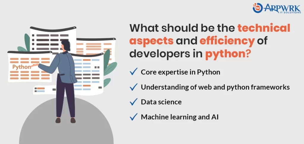 Technical Aspects and Efficiency for Python Developers in India