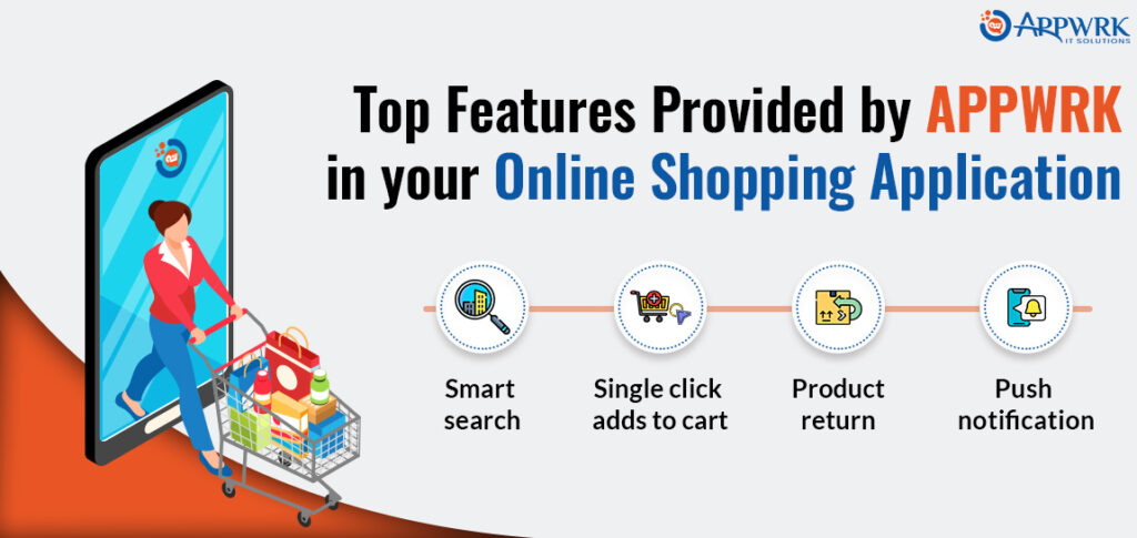 Top Features APPWRK Offers for Shopping App Development