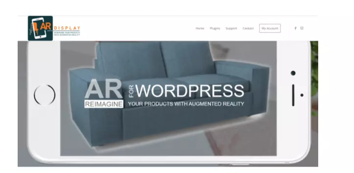 Augmented Reality View - WordPress Feature