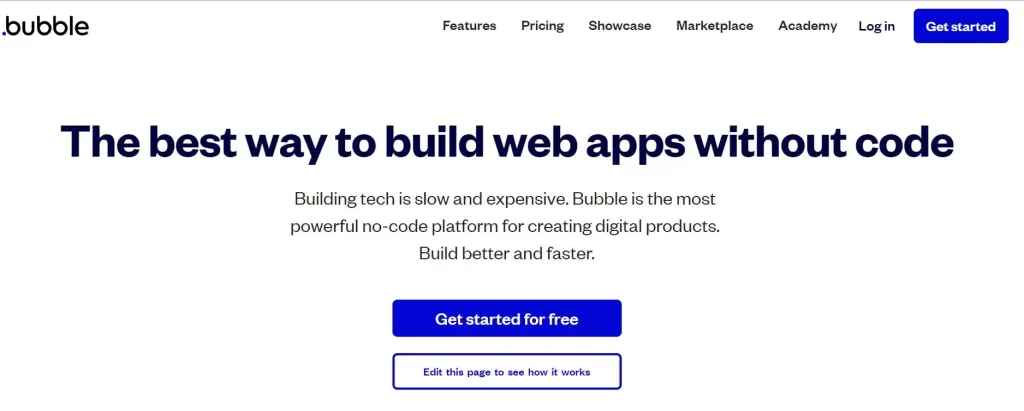 Bubble - No-code App Development Platform