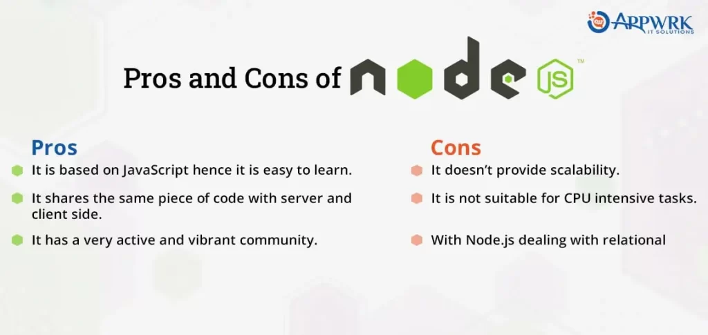 Pros and Cons of Node.js