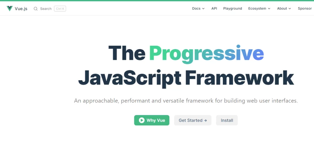 Vue.js - The Progressive JavaScript Framework