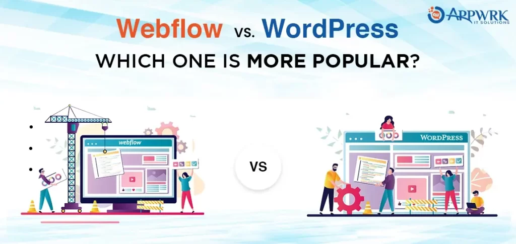 Webflow vs. WordPress: Which is more popular?