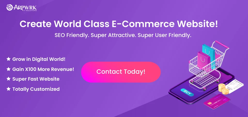 Create World Class E-Commerce Website!