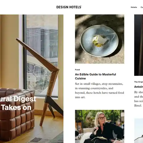 Design Hotels: APPWRK Portfolio