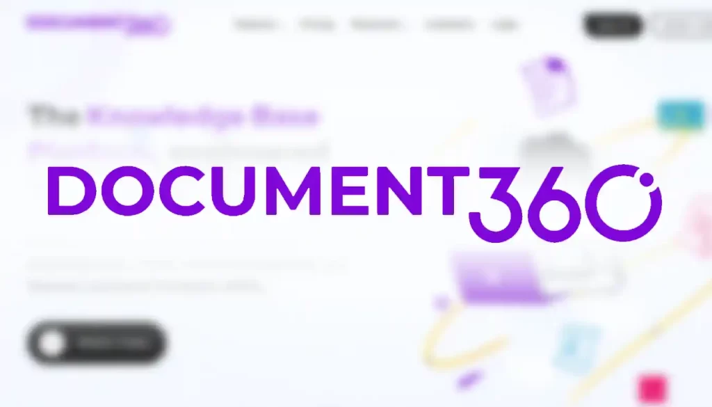 Document 360 -Technical Writing Publishing Tool