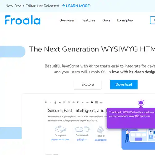 Froala: APPWRK Portfolio
