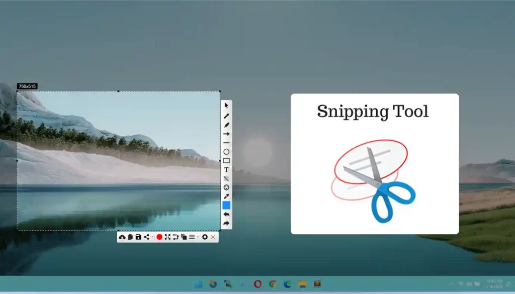 Snipping Tool - Technical Writing Screen Capturing Tool