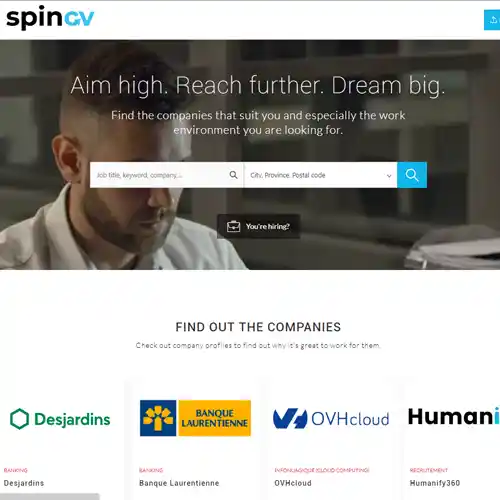 SpinCV: APPWRK Portfolio