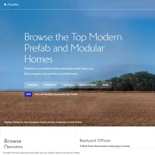 Webflow Website for Modular Home Marketplace: APPWRK Portfolio