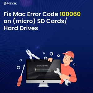 Fix Mac Error Code 100060 on (micro) SD Cards/Hard Drives