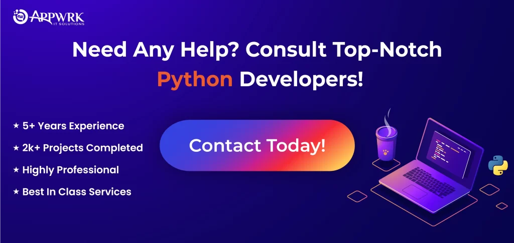 Consult Top Notch Python Developers - APPWRK