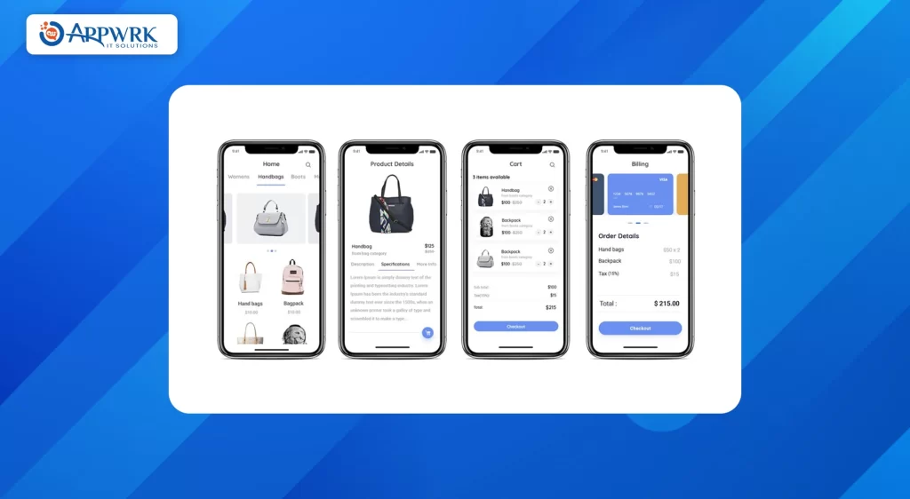 Ecommerce App Features
