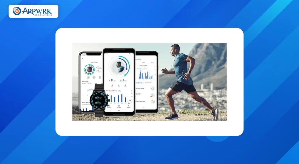 Health and fitness app development