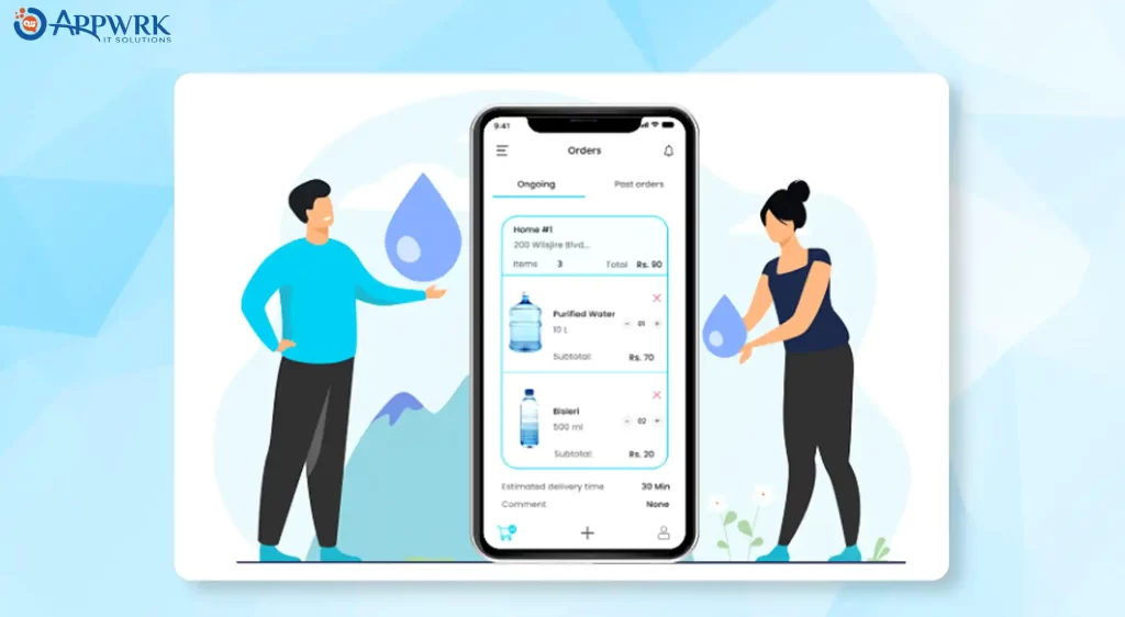 Cost and timeline to develop water delivery app