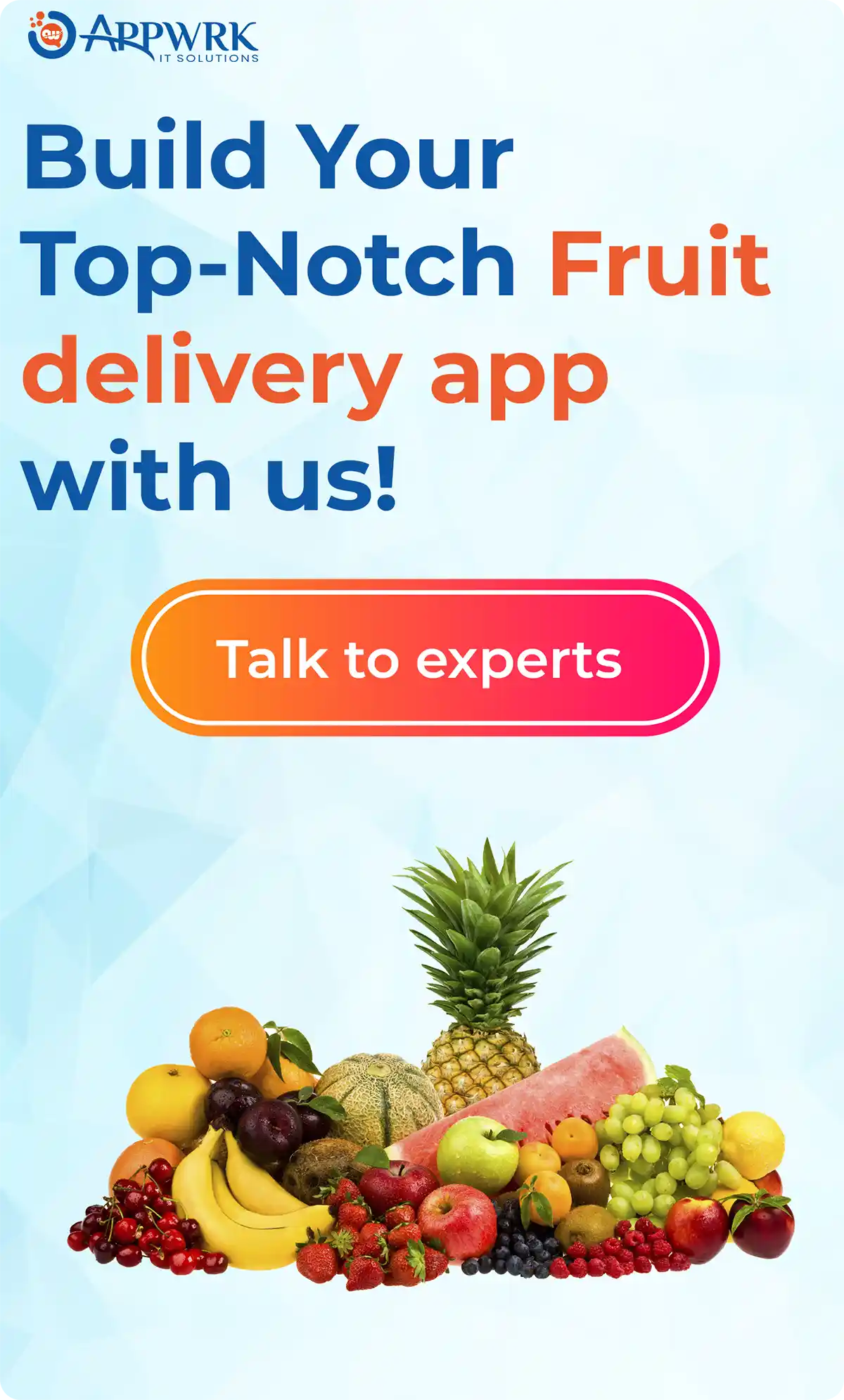 Fruit Delivery App - CTA