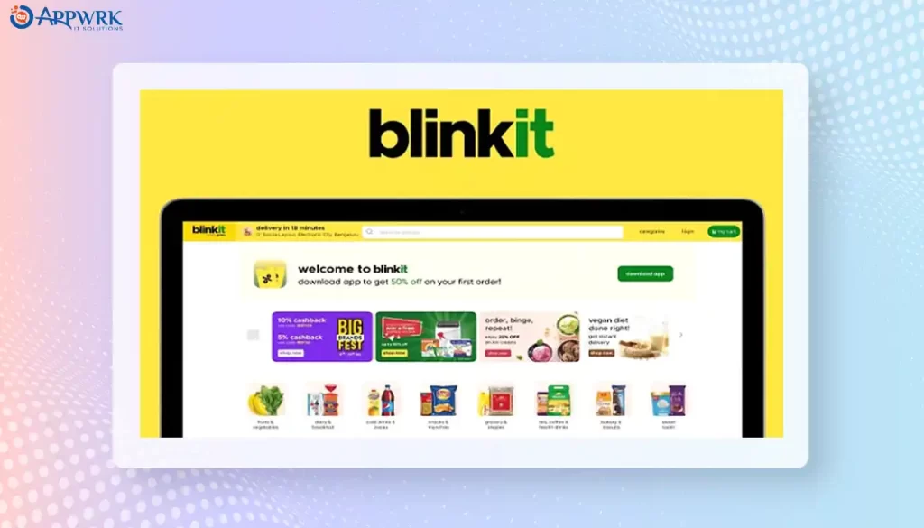 Blinkit app
