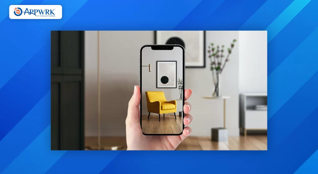 AR experience in ecommerce app
