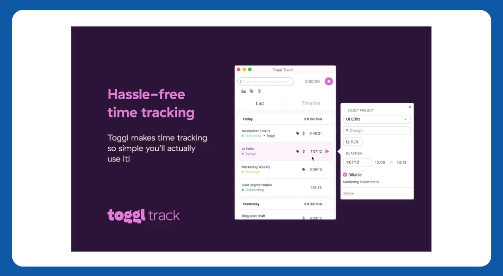 Toggl Time Tracker