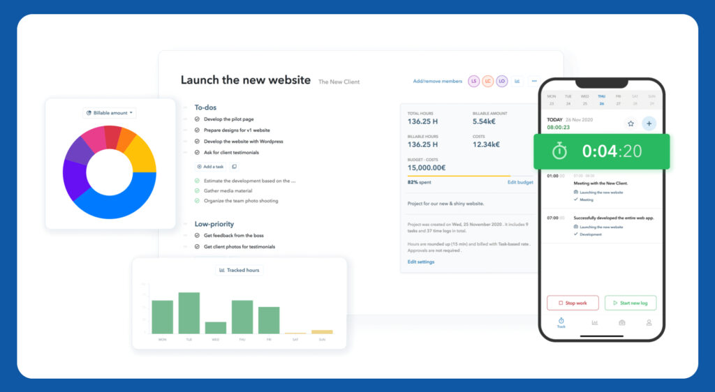 MyHours - Time Tracking software for small businesses
