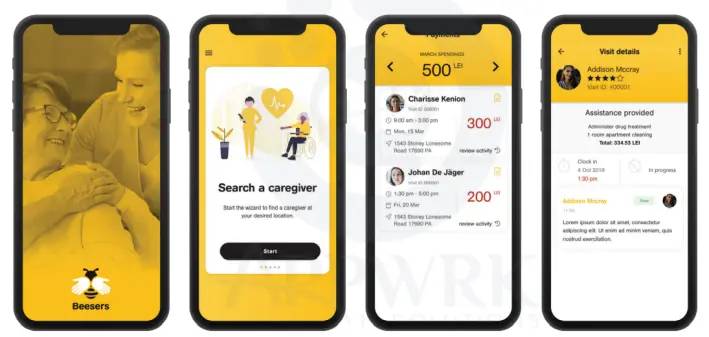  Beesers mobile app developed by APPWRK IT Solutions