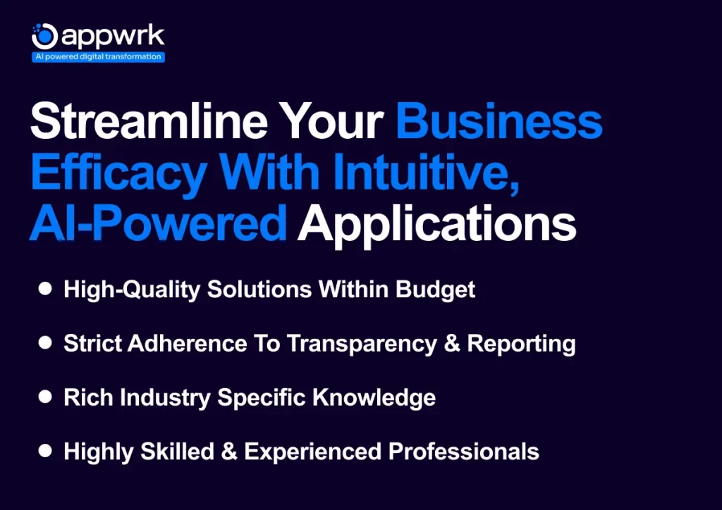 Streamline Your Business With APPWRK's AI-Powered Applications 