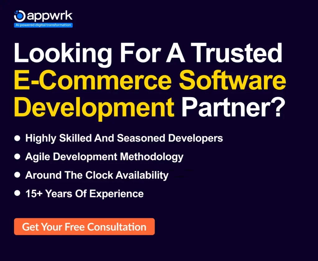 Choose the right ecommerce app development company- Hire APPWRK for E-commerce App development