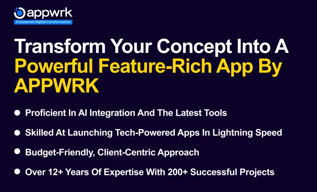 Build a Powerful Feature-Rich App by APPWRK