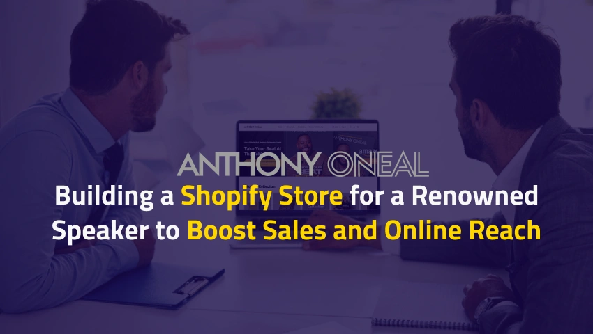 Building a Shopify Store for a Renowned Speaker to Boost Sales and Online Reach
