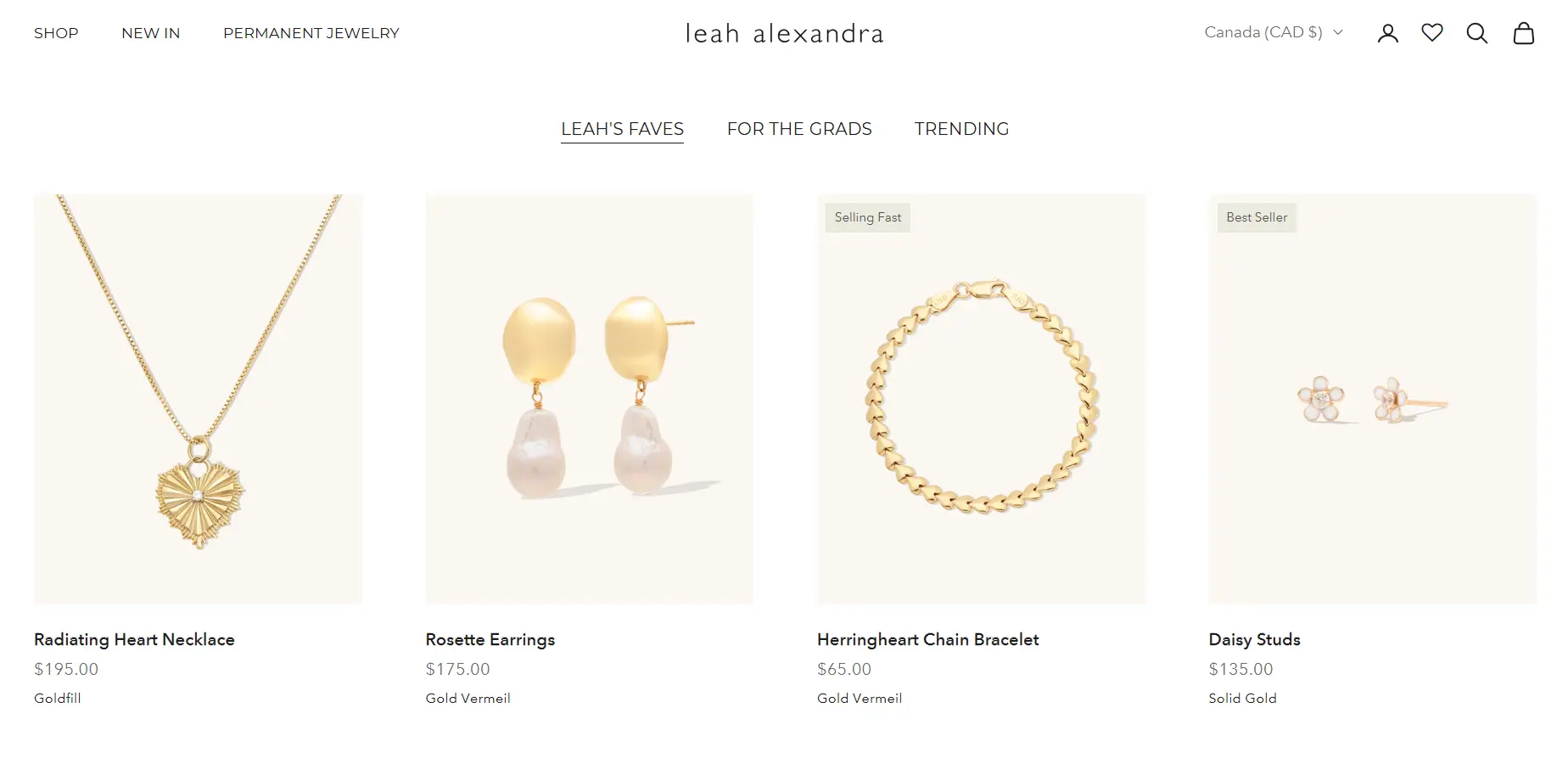 Leah Alexandra's website