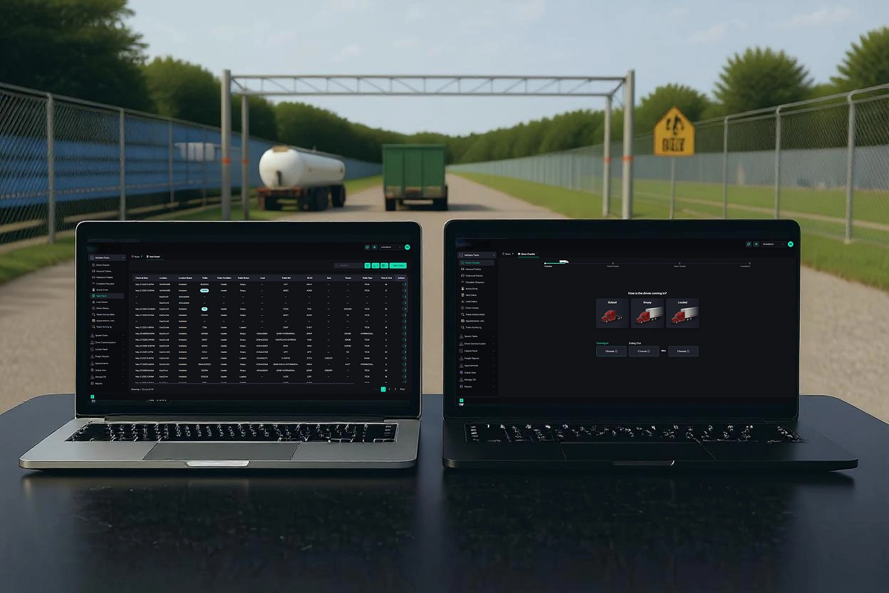 Yard Management System Interface