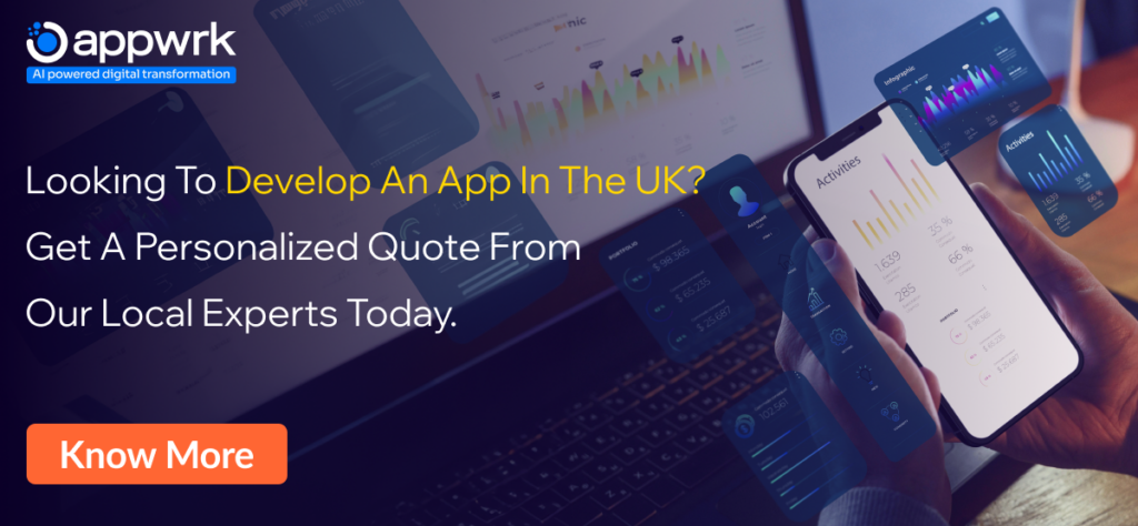 Looking to develop an app in the UK? Get a personalized quote from our local experts today.