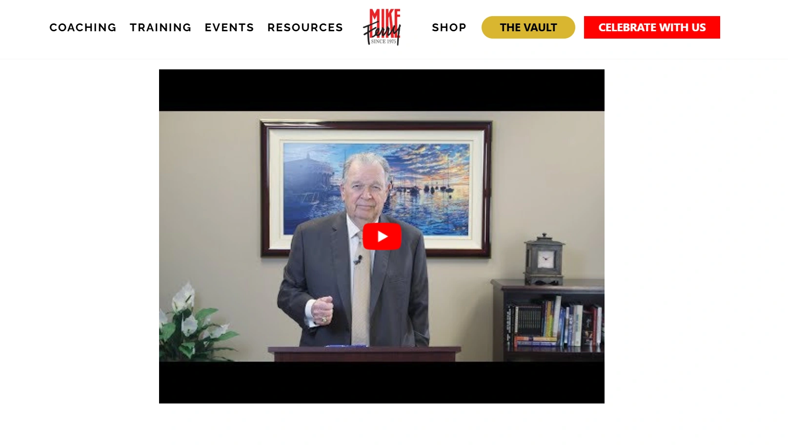 The Mike Ferry Organization's Website