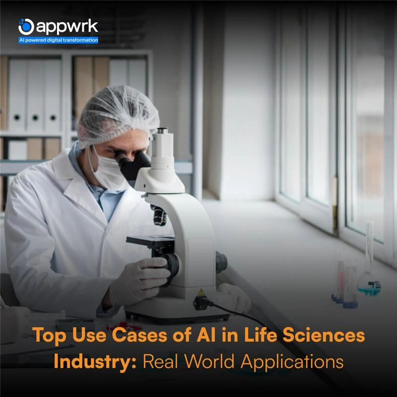 Top Use Cases of AI in the Life Science Industry: Real-World Applications