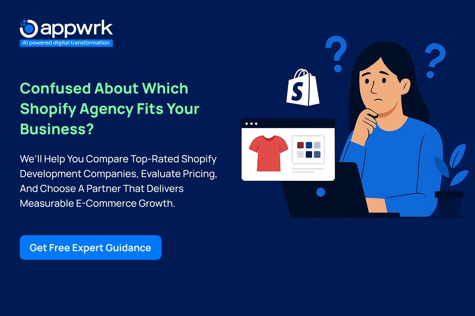 Confused about which Shopify agency fits your business? Comparison of top Shopify development companies with pricing and expert guidance for e-commerce growth.