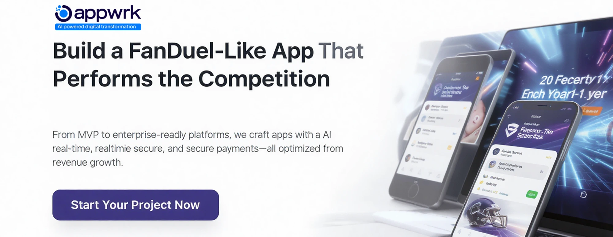 Build a FanDuel-like fantasy sports app with real-time secure payments and AI-powered features
