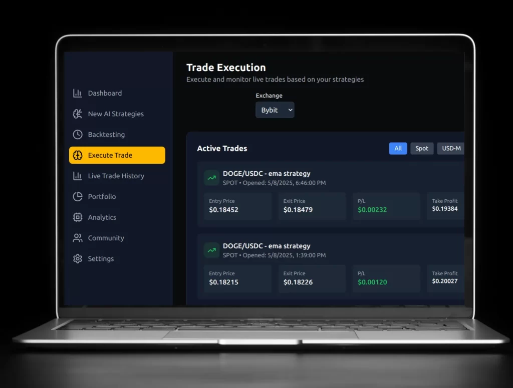 AI-Trading-Platform-AI-Driven Multi-Asset Execution & Strategy Engine for Autonomous Trading and Analytics