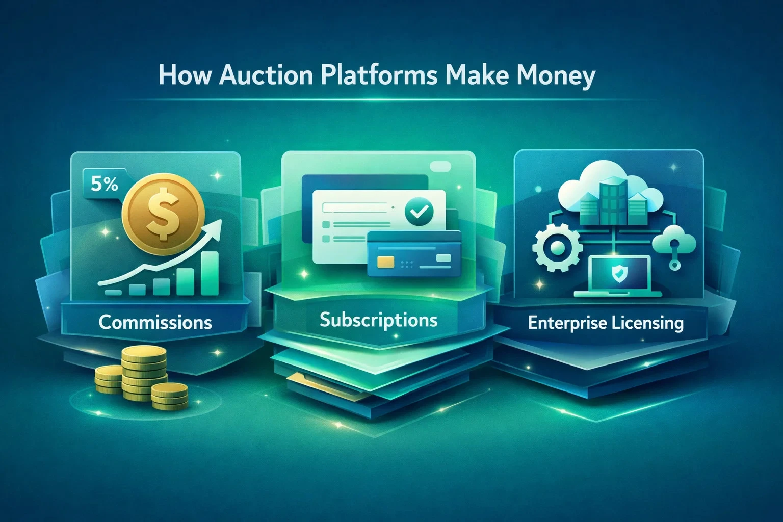 Monetisation Models Used by Auction Apps and Websites
