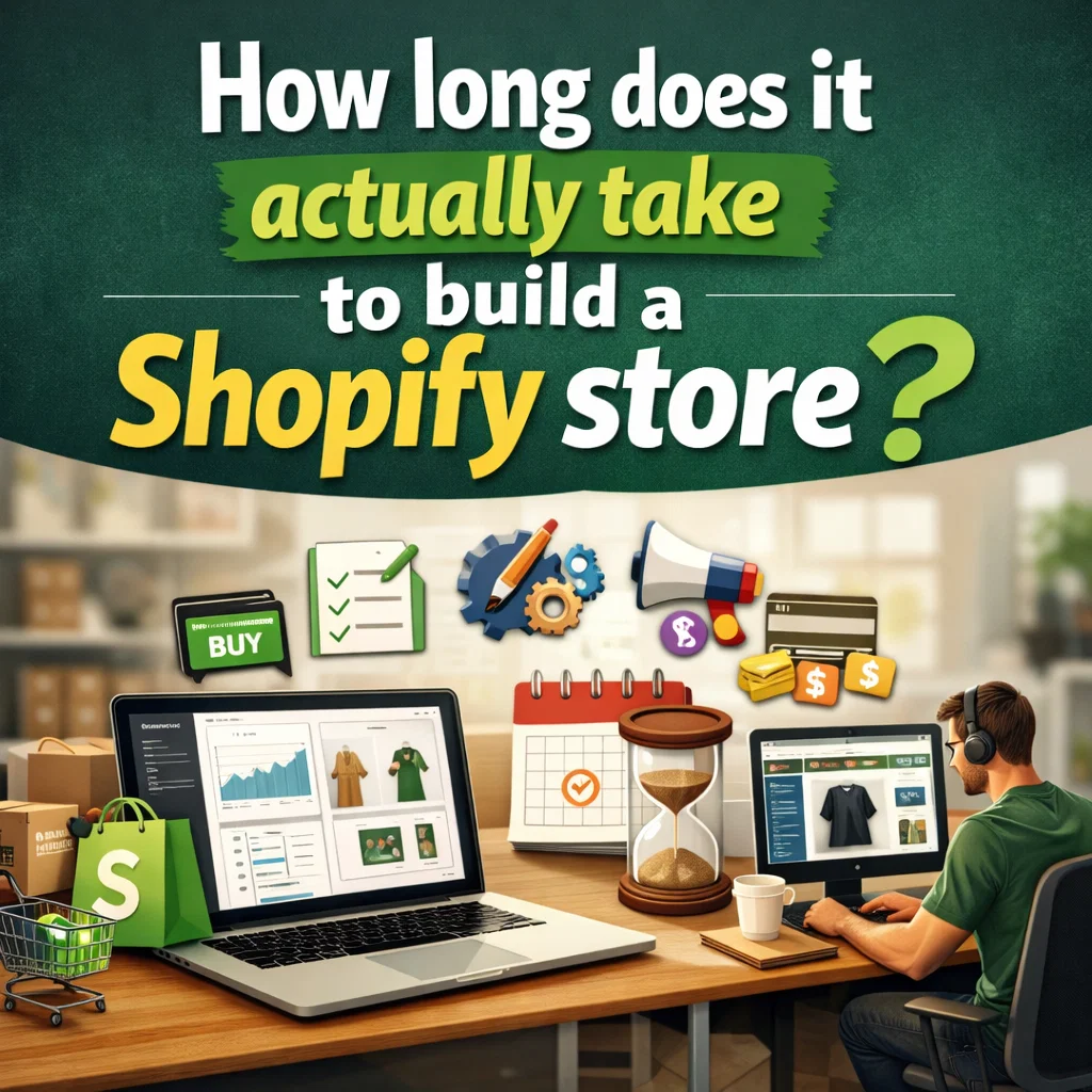 How long does it actually take to build a Shopify store