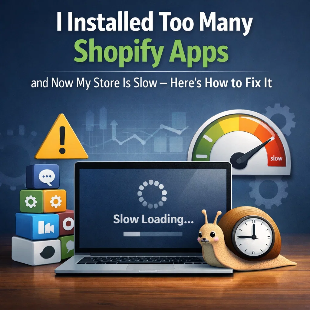 I Installed Too Many Shopify Apps and Now My Store Is Slow