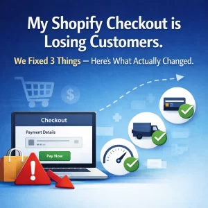 My Shopify checkout is losing customers